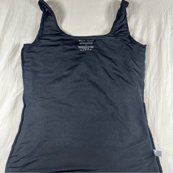 White House Black Market Knit Lace Tank Top - Picture 9 of 13